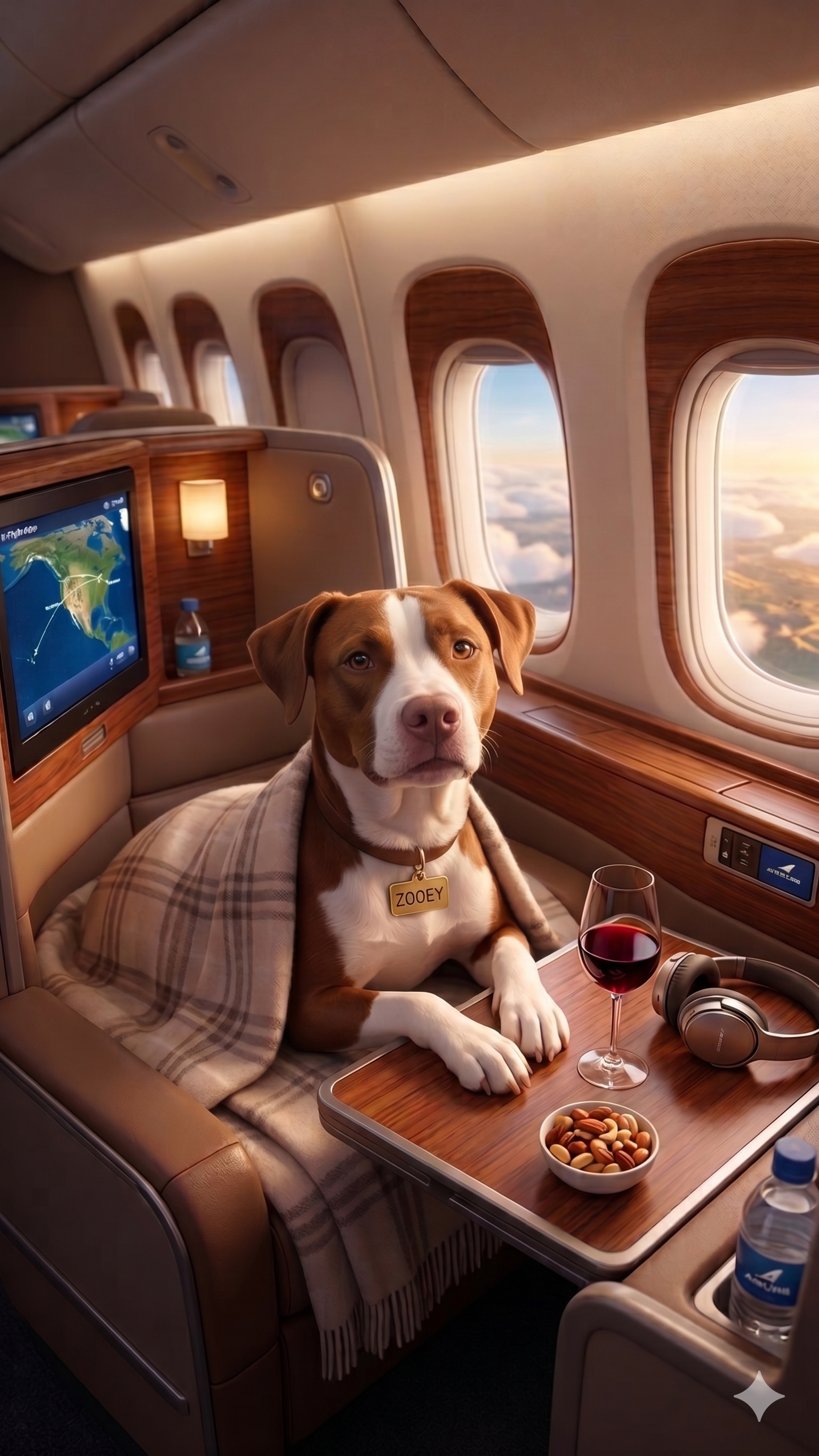 Zo in first class